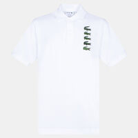 Croc Badge Pique Polo Shirt