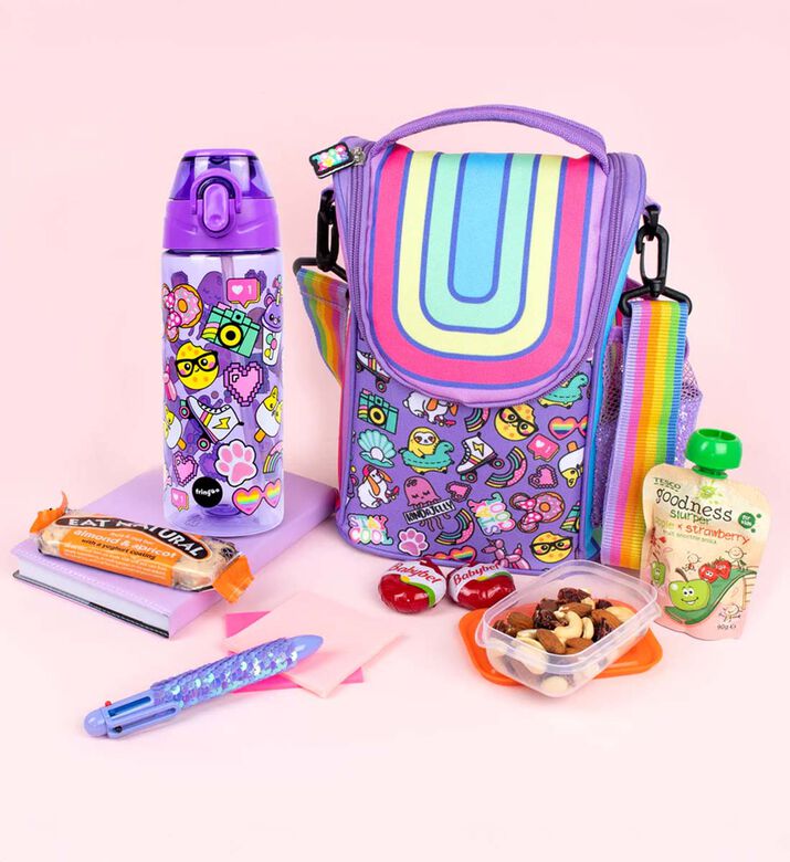 Rainbow Smile Leakproof Water Bottle