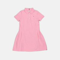 Classic Flared Polo Dress