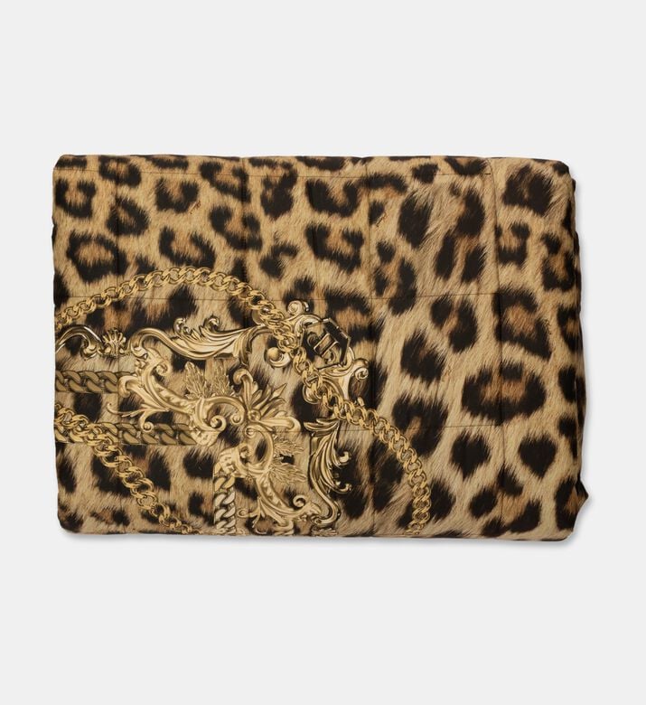 Philipp Plein Leopard Chain Bed Cover, Packshot View