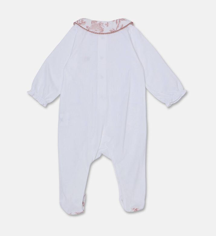 Tartine et Chocolat Velour Floral-print Pajama, Packshot View