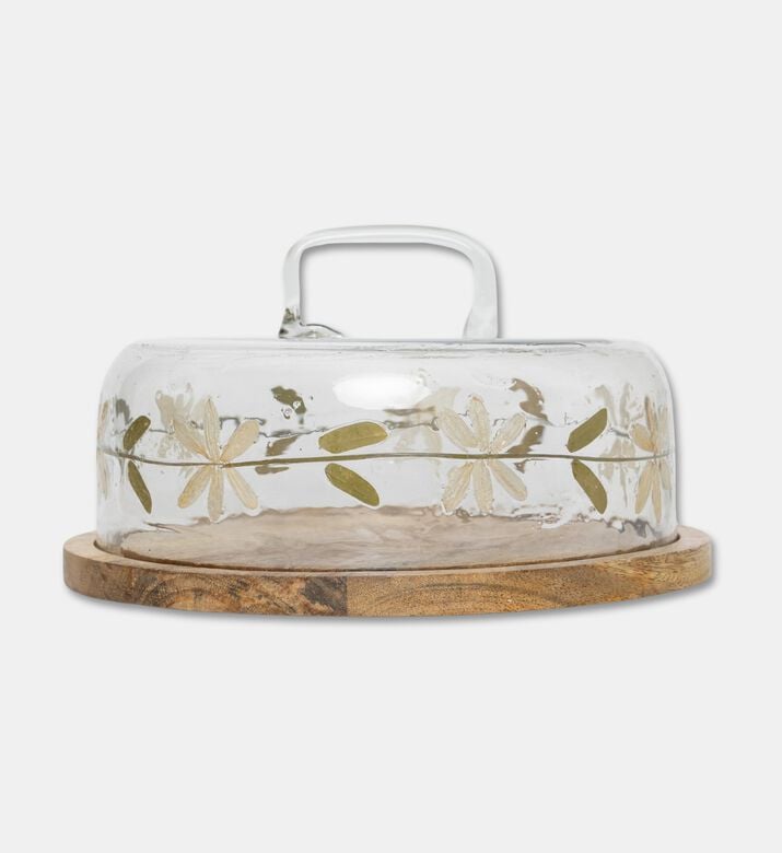 Home Deco and More Flower-print Cover Dried, Packshot View