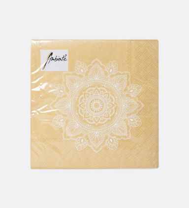 Mandala Napkins 20-piece Set