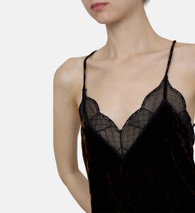 Christy Velvet Effect Camisole