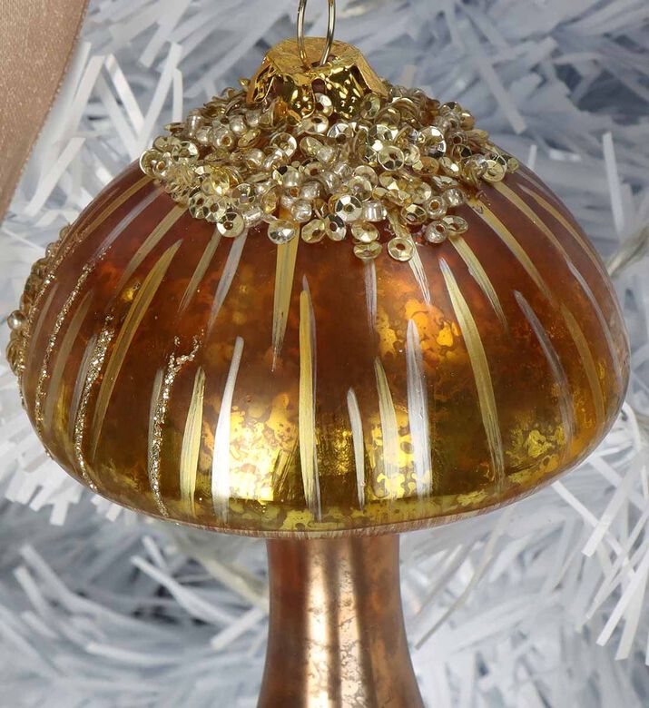 Ornament Mushroom Glass Ornament Mushroom Glass