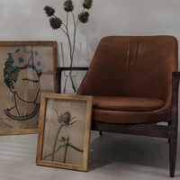 Luxor Oak Wood Arm Chair