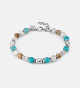 Stainless Steel Stone Beads Bracelet Stainless Steel Stone Beads Bracelet
