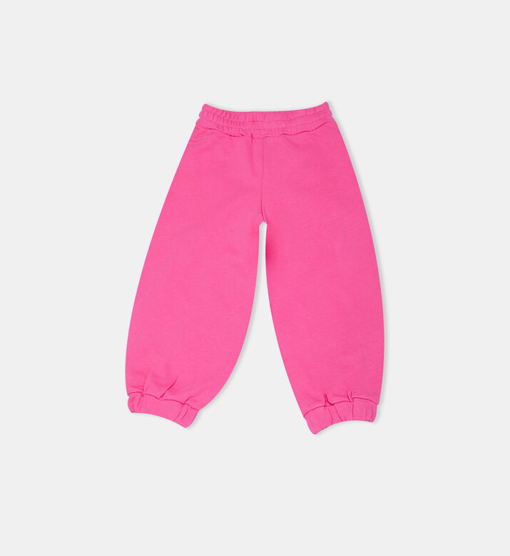 Multicolored Embossed Logo Joggers