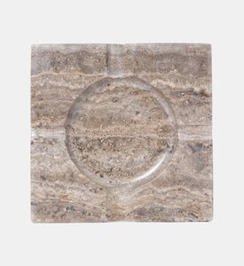 منفضة سجائر رخامية بلمسة لامعة