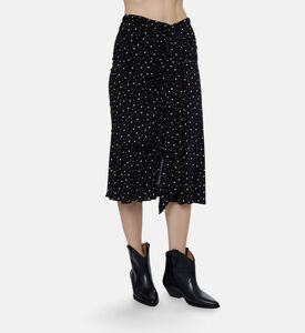 Isabel Marant Ruched Printed Midi Skirt, Model View
