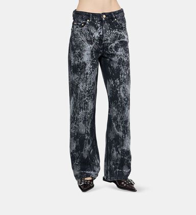 Izey Marble-wash Heavy Denim Jeans