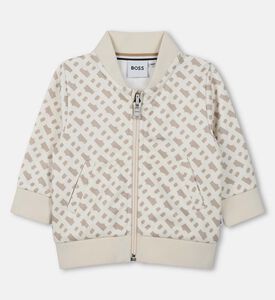 طقم جاكيت بومبر بنقشة هندسية