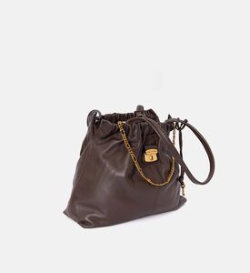 Marc Jacobs Lamb Leather Top Handle Tote Bag, Dark-brown, Packshot View