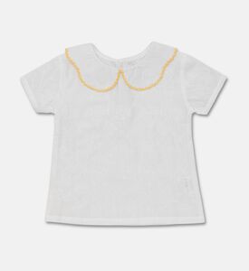 Jules & Juliette Paris Cotton Peter Pan Collar Blouse, Packshot View