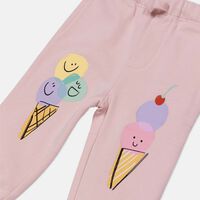 Ice-cream Print Pants