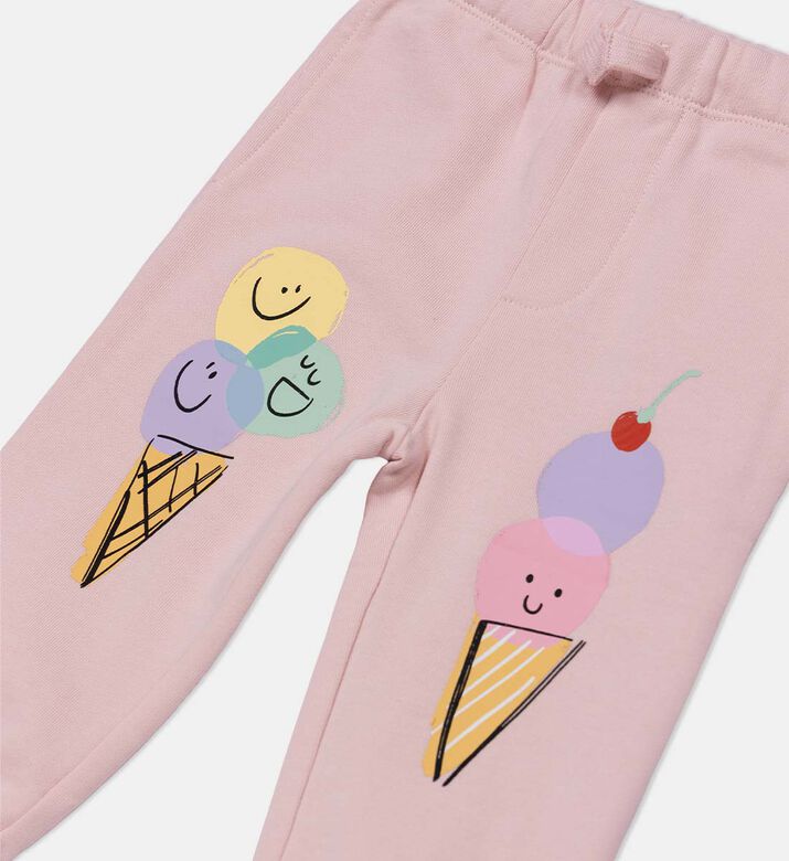 Ice-cream Print Pants
