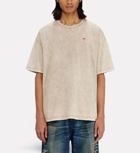 Diesel Garment-dyed Crewneck T-shirt, Model View