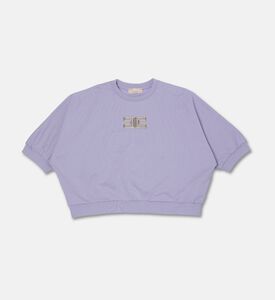 La Mia Bambina Sweater, Orchid, 12.5y, Packshot View