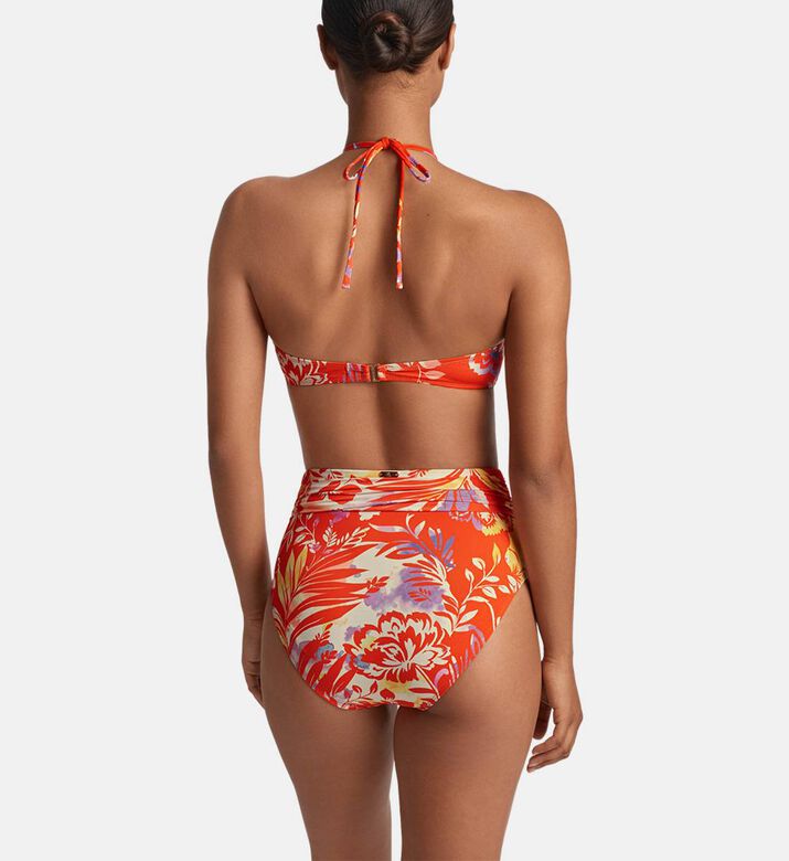 Floral Bandeau Bikini Top