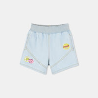 High-waist Denim Shorts