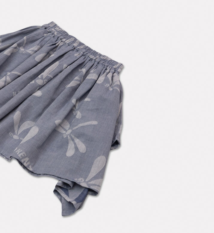 Kenzo Jacquard Kimono Cotton Skirt, Packshot View
