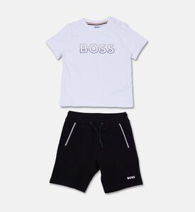 Boss Jersey T-shirt Shorts 2-piece Set, Packshot View