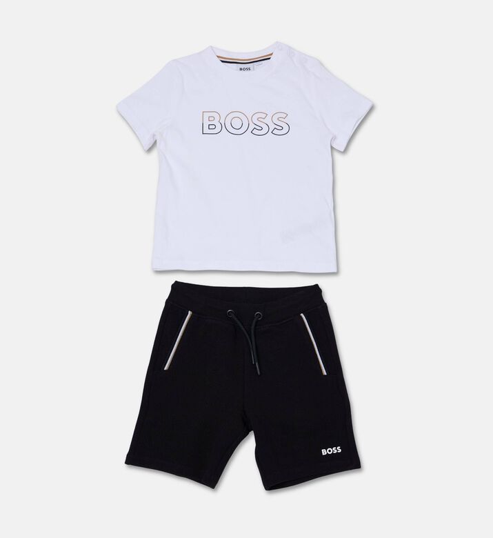 Boss Jersey T-shirt Shorts 2-piece Set, Packshot View