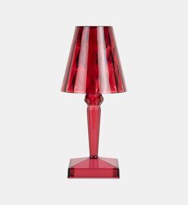 Leitmotiv Gem Geometric Table Lamp, Red, Packshot View