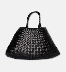 Dragon Diffusion Santa Croce Small Leather Bag, Black, Packshot View