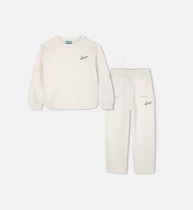 Fancy Fleece 2-piece Sweatshirt Trousers Set