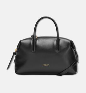 Demellier Mini Stockholm Handbag, Black, Packshot View