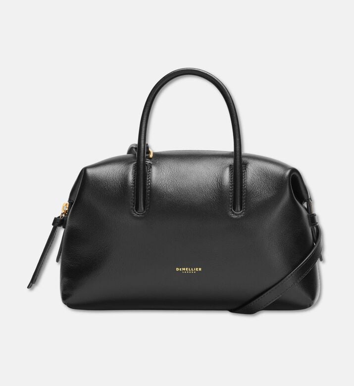 Demellier Mini Stockholm Handbag, Black, Packshot View