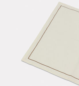 Home Deco and More Cube Layered Applique Napkin, Packshot View