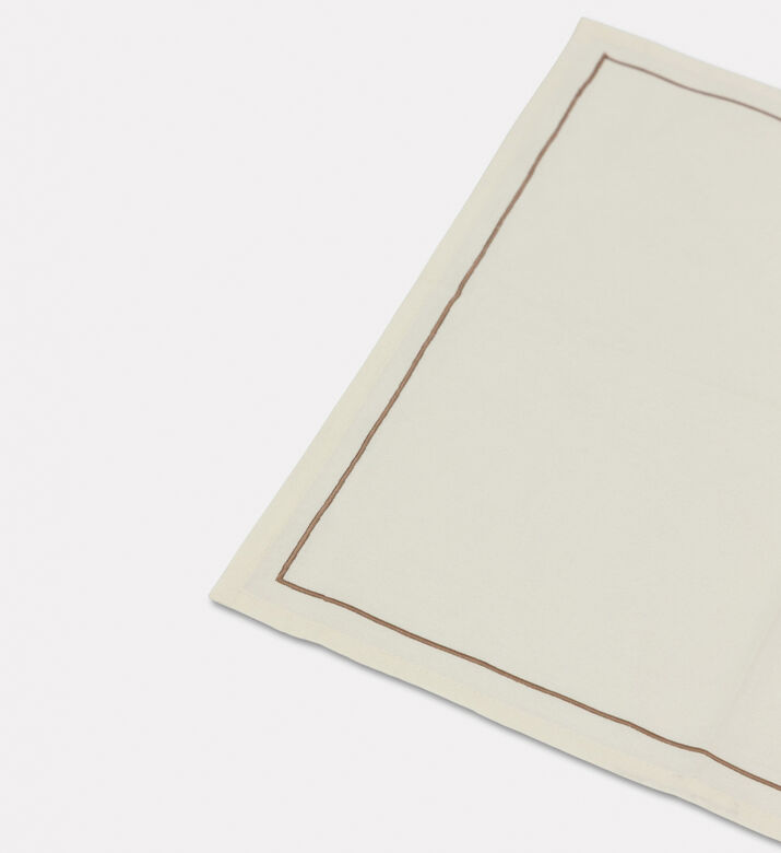 Home Deco and More Cube Layered Applique Napkin, Packshot View