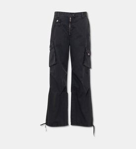 Ganni Multi-pockets Regular-fit Crago Pants, Packshot View