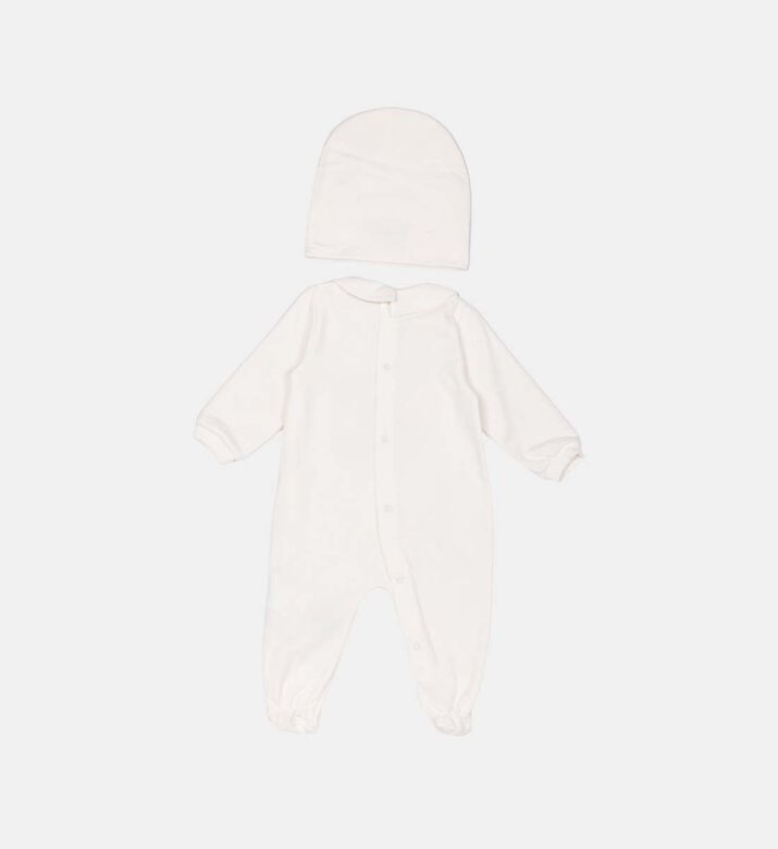 Baby Grow Bib-hat Overall Set
