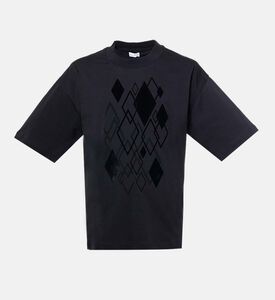 Pal Zileri Geometric-print Crewneck T-shirt, Packshot View