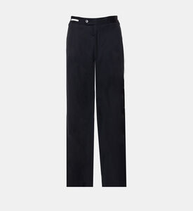 بنطال صوف بساق مستقيمة