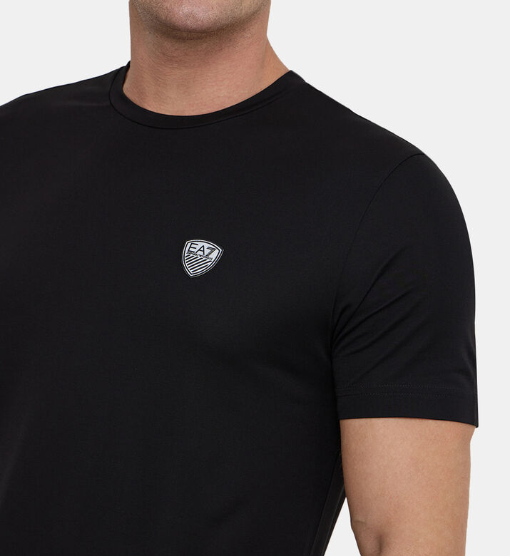 Logo Badge Embellished T-shirt