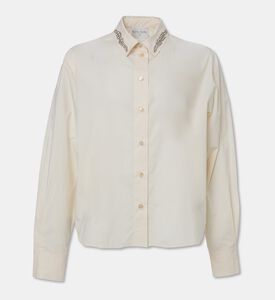 Forte-Forte Rhinestone-embellished Button Closure Shirt, Packshot View