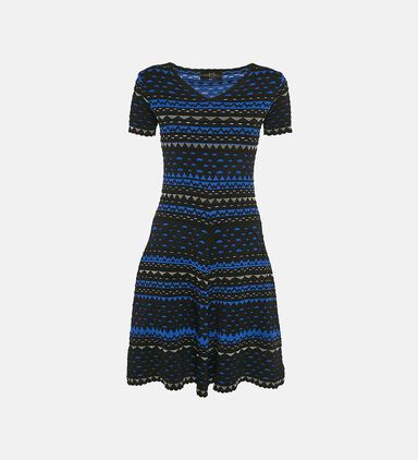 David Koma Sequin One-shoulder Mini Dress S Preowned