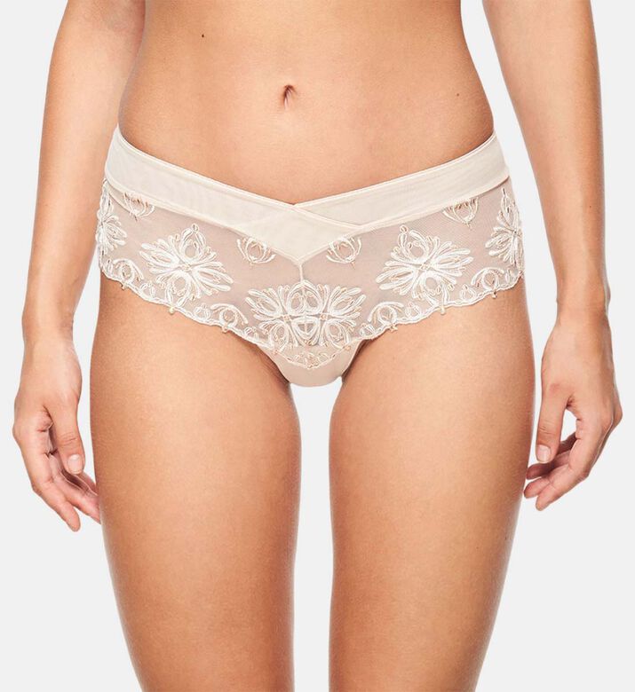 Minimal Coverage Floral Lace Thong