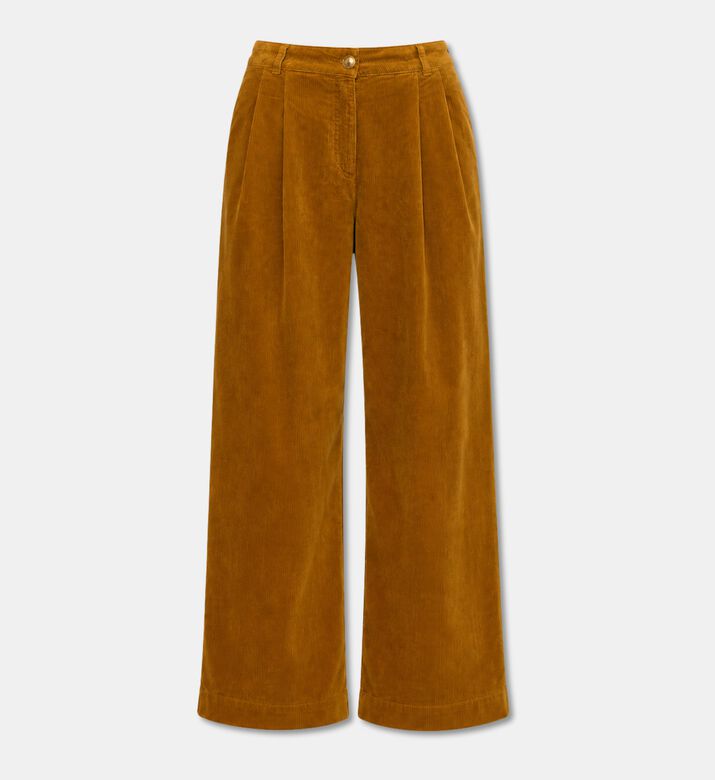 Luisa Spagnoli Wide-leg Corduroy Trousers, Packshot View