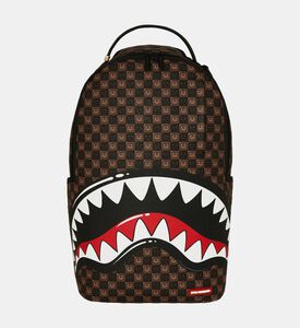 Sprayground Backpack Brown Check Paris, Packshot View
