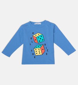 Bobo Choses Dice-print Long-sleeve Top, Packshot View