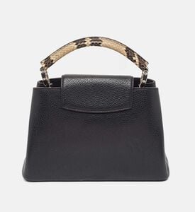 Louis Vuitton Taurillon Leather Python Capucines Bag Preowned Louis Vuitton Taurillon Leather Python Capucines Bag Preowned