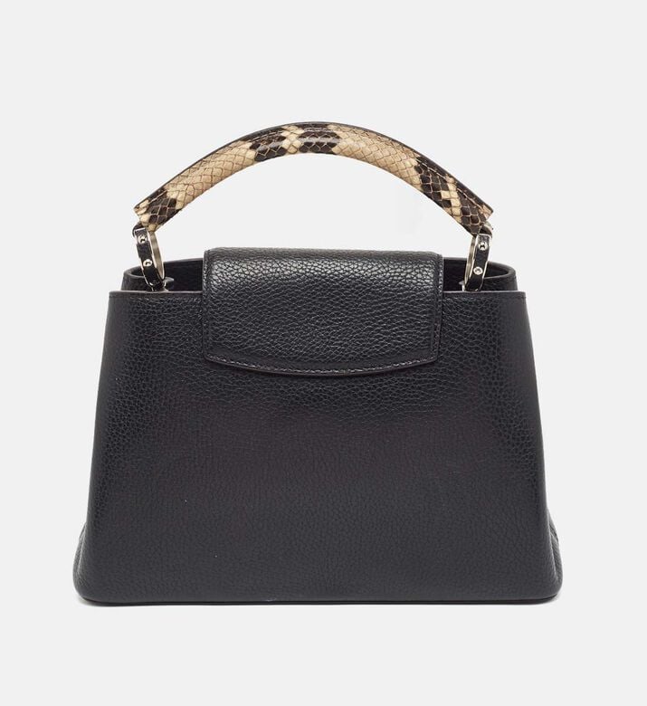 Louis Vuitton Taurillon Leather Python Capucines Bag Preowned Louis Vuitton Taurillon Leather Python Capucines Bag Preowned
