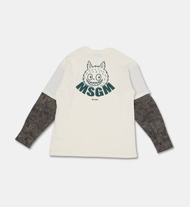 MSGM Layered Long-sleeve T-shirt, Packshot View