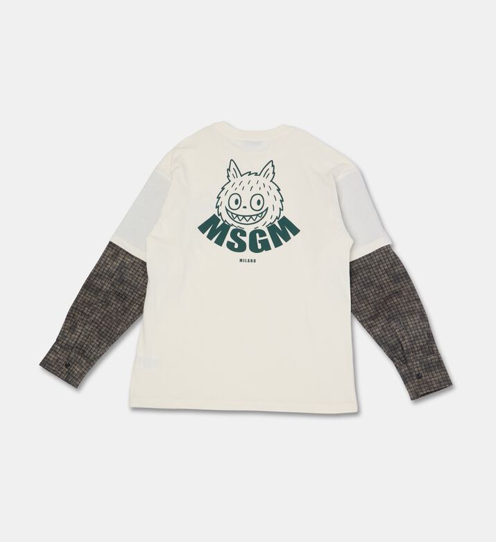 MSGM Layered Long-sleeve T-shirt, Packshot View