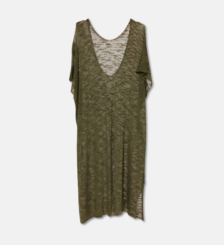 Praias Coverup Helna, Green, Packshot View